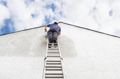 Peinture extérieure à Subligny — façades et ravalement